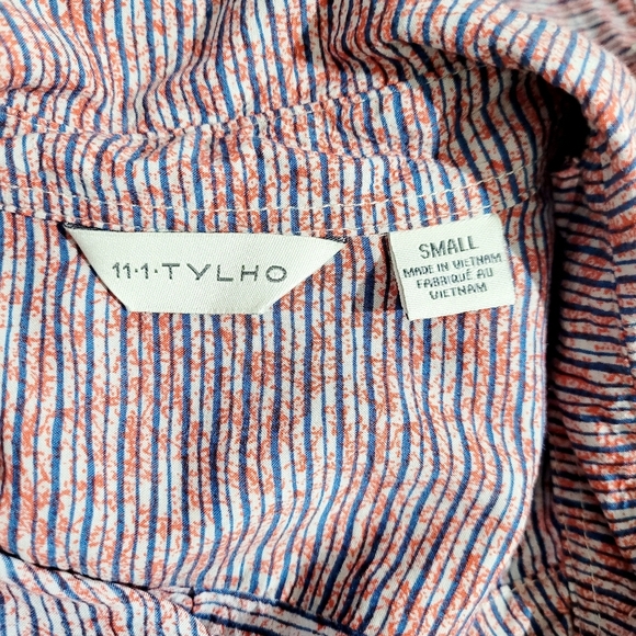 Anthropologie 11.1.TYLHO Woman’s Red Tunic Dress Size Small **no Belt** - Picture 9 of 11